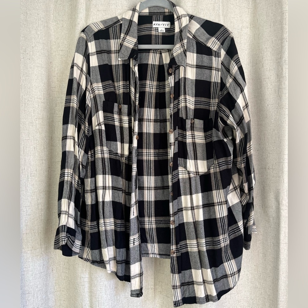 Ava & Viv Flannel